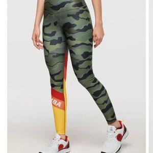 Zumba Explore High Waisted Ankle Leggings – Olive Expedition